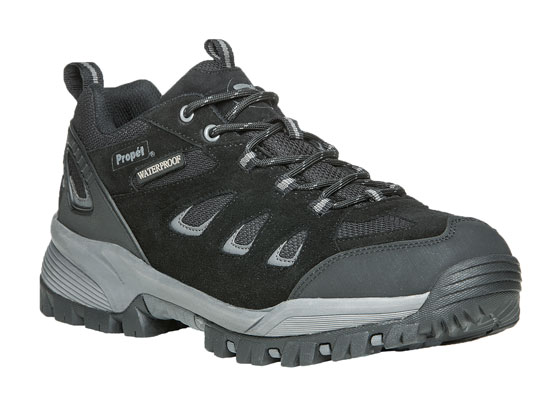 Propet Mens Ridge Walker Low - Black