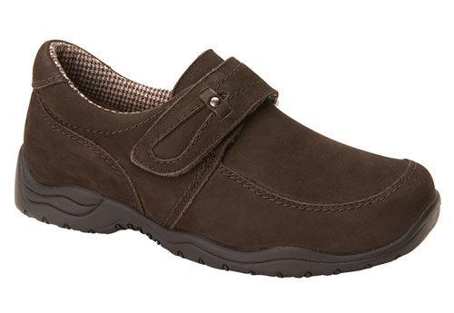 Drew Shoes Womens Antwerp - Brown Nubuck