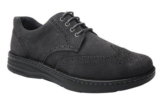 Drew Shoes Men's Delaware - Grey Suede