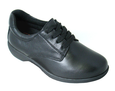 Genuine Grip Women's Casual Oxford - Black
