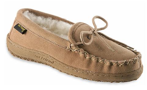 Old Friend Slippers Women's Loafer Moccasin - Chestnut